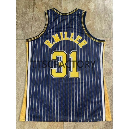 Maillot Basket Indiana Pacers R.MILLER 31 Retro 1994-95 Mitchellness Bleu Swingman - Homme